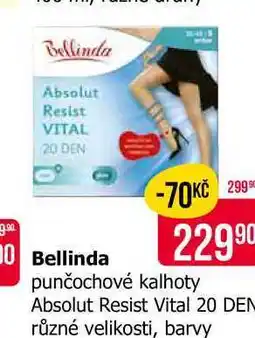 Teta Bellinda punčochové kalhoty Absolut Resist Vital 20 DEN různé velikosti, barvy nabídka