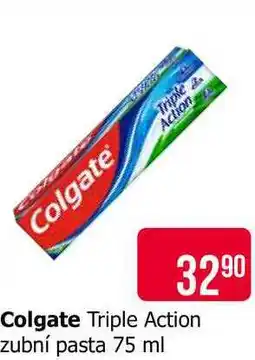 Teta Colgate Triple Action Zubní pasta 75ml nabídka