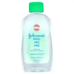 Teta Johnson's Baby Olej s aloe vera 200ml nabídka