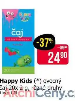 Teta Happy Kids ovocný čaj 20x 2 g, různé druhy nabídka