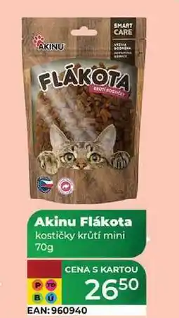 Tamda Foods Akinu Flákota kostičky krůtí mini 70g nabídka