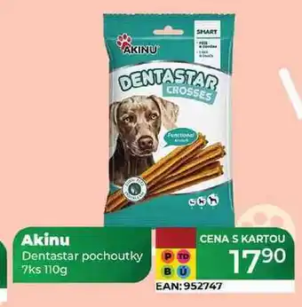 Tamda Foods Akinu Dentastar pochoutky 7ks 110g nabídka