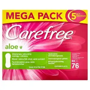 Teta Carefree Aloe slipové vložky 76 ks nabídka