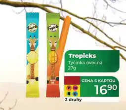 Tamda Foods Tropicks Tyčinka ovocná 27g nabídka