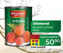 Tamda Foods Diamond kompot Lychees 540g nabídka