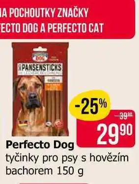 Teta Perfecto Dog tyčinky pro psy s hovězím bachorem 150 g nabídka