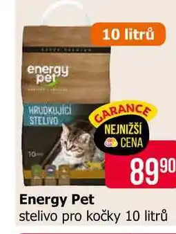 Teta Energy Pet stelivo pro kočky 10 litrů nabídka