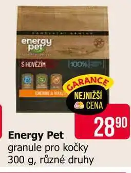 Teta Energy Pet granule pro kočky 300 g, různé druhy nabídka