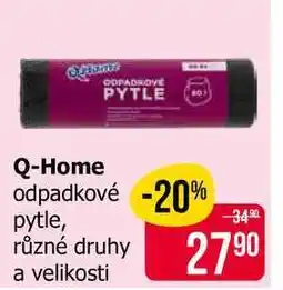 Teta Q-Home odpadkové pytle, různé druhy a velikosti nabídka