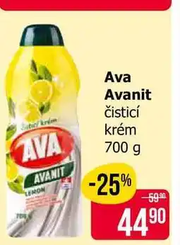 Teta Avanit čisticí krém 700 g nabídka