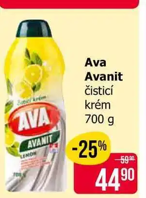 Teta Avanit čisticí krém 700 g nabídka