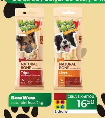 Tamda Foods Bow Wow naturální kost 24g nabídka