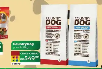 Tamda Foods CountryDog granule 15kg nabídka