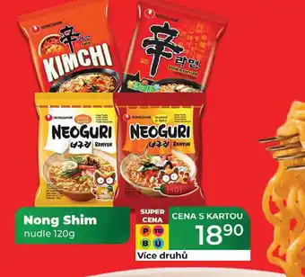 Tamda Foods Nong Shim nudle 120g nabídka