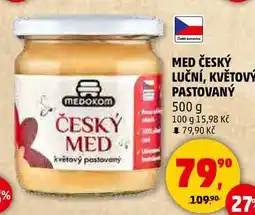 Penny Market MED ČESKÝ LUČNÍ, KVĚTOVÝ PASTOVANÝ, 500 g nabídka