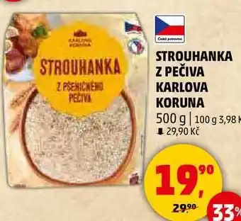 Penny Market STROUHANKA Z PEČIVA KARLOVA KORUNA, 500 g nabídka