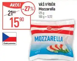 Globus VÁŠ VÝBĚR Mozzarella nabídka