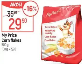 Globus My Prices Corn flakes nabídka