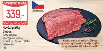 Globus Hovězí plátky Globus nabídka