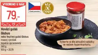 Globus Hovězí guláš Globus nabídka