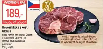 Globus Hovězí kližka s kostí Globus nabídka