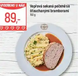 Globus Vepřová sekaná pečeně se šťouchanými bramborami nabídka