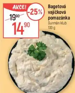 Globus Bagetová vajíčková pomazánka nabídka
