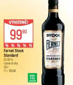 Globus Fernet Stock Standard 23-30% nabídka