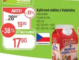 Globus Kefírové mléko z Valašska nabídka