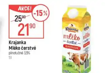 Globus Krajanka Mléko čerstvé nabídka