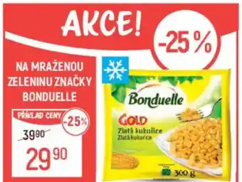 Globus Na mraženou zeleninu značky bonduelle nabídka