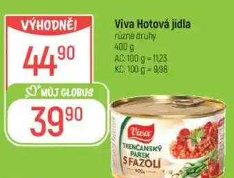 Globus Viva Hotová jídla nabídka