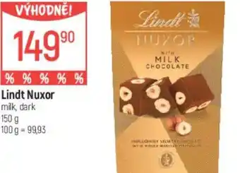 Globus Lindt Nuxor milk, dark nabídka