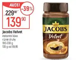 Globus Jacobs Velvet instantní káva nabídka