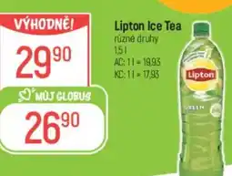 Globus Lipton Ice Tea nabídka