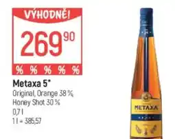 Globus METAXA 5 nabídka