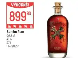 Globus Bumbu Rum Original 40% nabídka