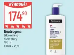 Globus Neutrogena tělové mléko nabídka