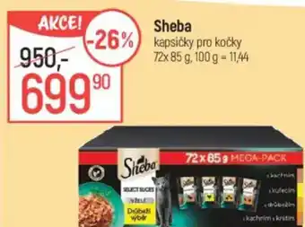 Globus Sheba kapsičky pro kočky nabídka