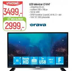 Globus LED televizor LT-847 nabídka