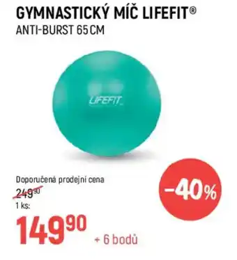 Globus GYMNASTICKÝ MÍČ LIFEFIT nabídka