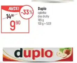 Globus Duplo oplatka nabídka