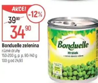 Globus Bonduelle zelenina nabídka