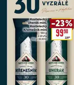 Billa Křemešník mini 180 g nabídka