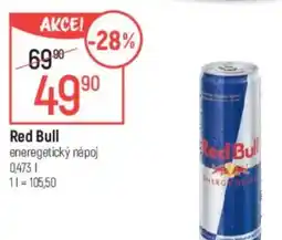 Globus Red Bull eneregetický nápoj nabídka