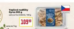 Billa Vepřové nudličky Gyros 500 g nabídka