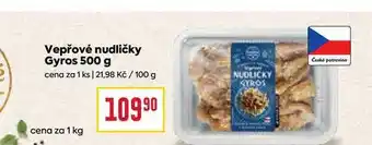 Billa Vepřové nudličky Gyros 500 g nabídka