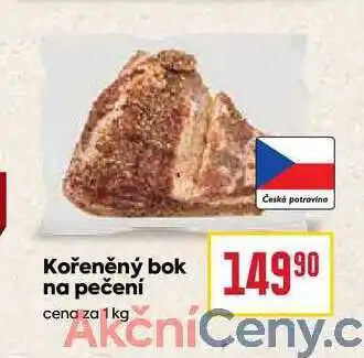 Billa Kořeněný bok na pečení cena za 1 kg nabídka