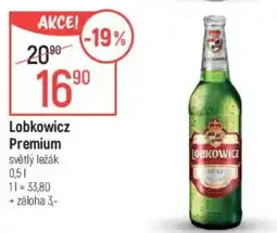 Globus Lobkowicz Premium světlý ležák nabídka