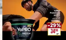 Billa YOPRO Proteinový pudink 180 g nabídka